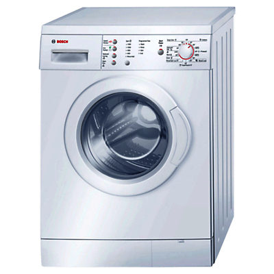 Bosch WAE24167GB Freestanding Washing Machine, 6kg Load, A+++ Energy Rating, 1200rpm Spin, White Bosch WAE24167GB Freestanding Washing Machine, 6kg Load, A+++ Energy Rating, 1200rpm Spin, White